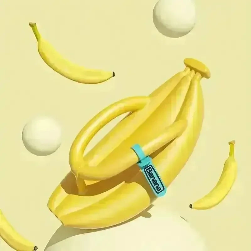 Funny Cartoon Banana Shaped Flip-Flops - Bear Hugs