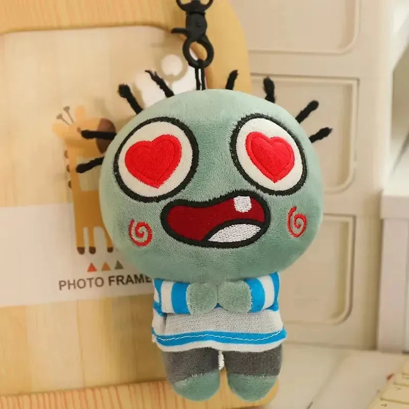 Funny Cartoon Zombie Plush Keychain - Bear Hugs