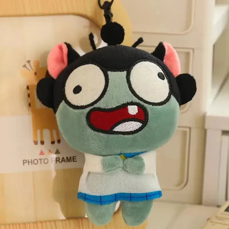 Funny Cartoon Zombie Plush Keychain - Bear Hugs