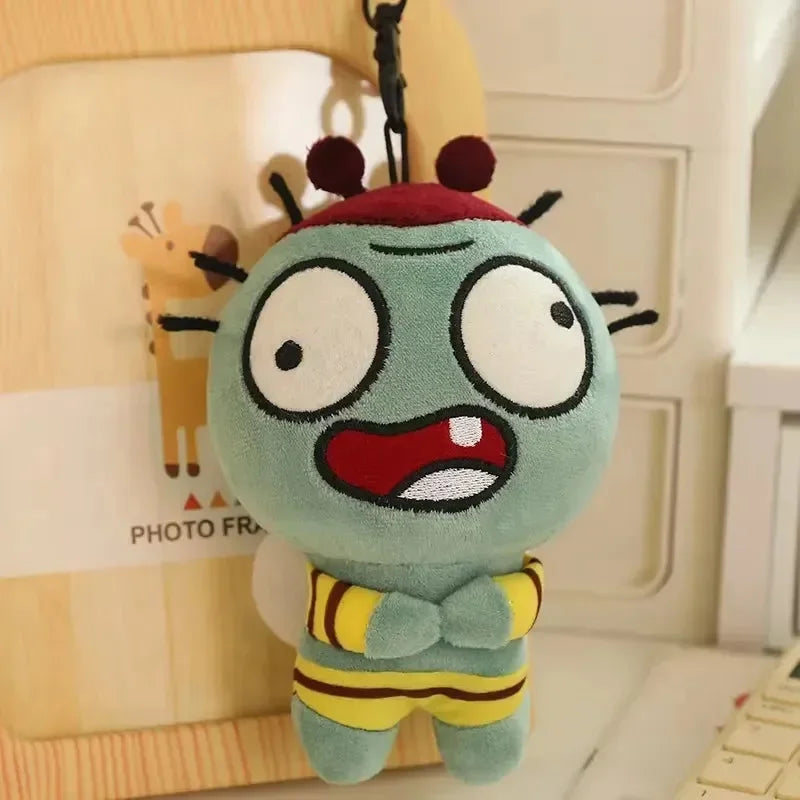 Funny Cartoon Zombie Plush Keychain - Bear Hugs