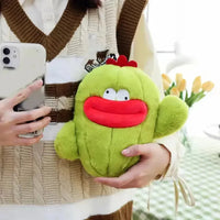 Funny Face Cucumber Plush (22 cm) - Bear Hugs