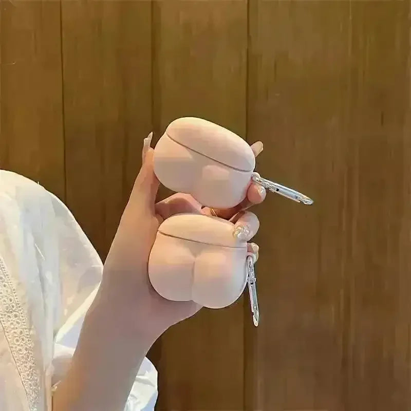 Funny Rearside Silicon Case (For Airpods) - Bear Hugs