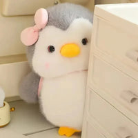 Furry Backpack Penguin Plush Toy (30 cm) - Bear Hugs