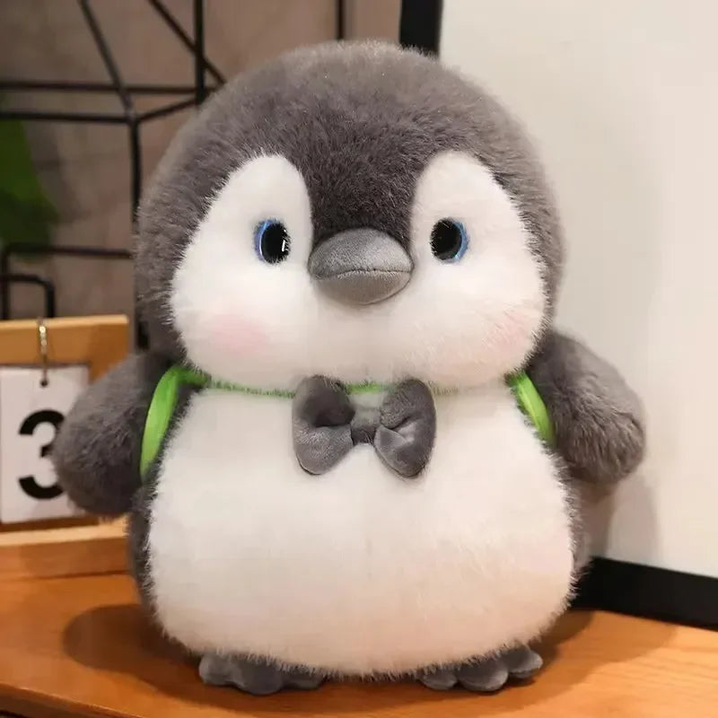 Furry Backpack Penguin Plush Toy (30 cm) - Bear Hugs