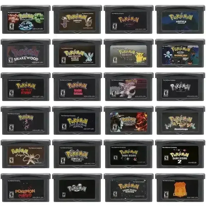 Game Boy Advance Pokemon Cartridges - Bear Hugs