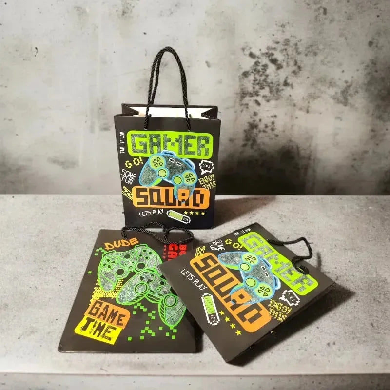 Game Squad Gift Paper Bag - Bear Hugs
