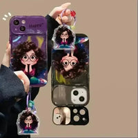 Geek Girl Charm Phone Case (For iPhones) - Bear Hugs