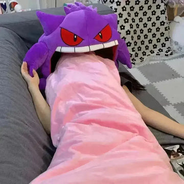 Gengar Plush Cushion With Blanket - Bear Hugs