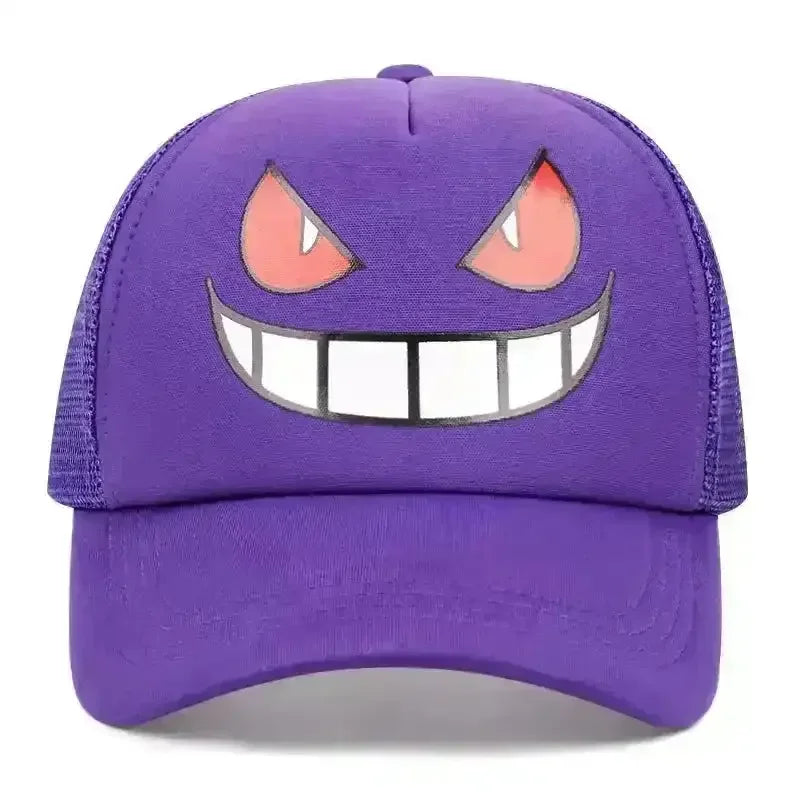 Gengar Purple Sun Cap - Bear Hugs