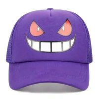 Gengar Purple Sun Cap - Bear Hugs