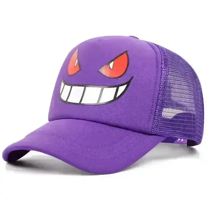 Gengar Purple Sun Cap - Bear Hugs