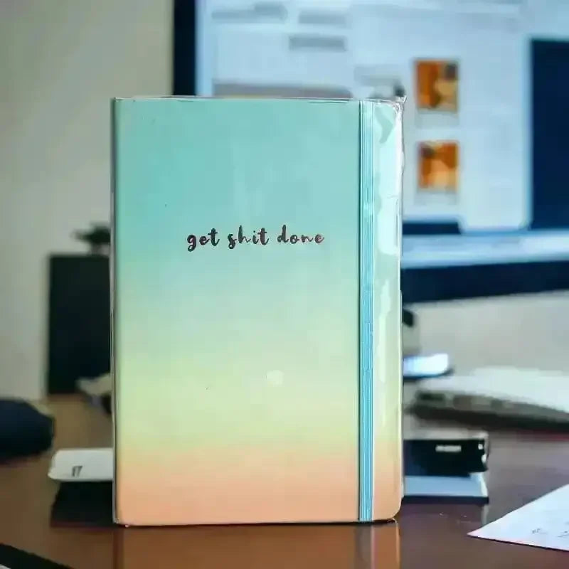 Get It Done Motivational A5 Notebook - Bear Hugs