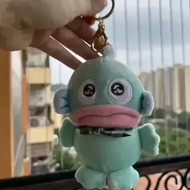 Gloomy Hangyodon Plush Keychain - Bear Hugs