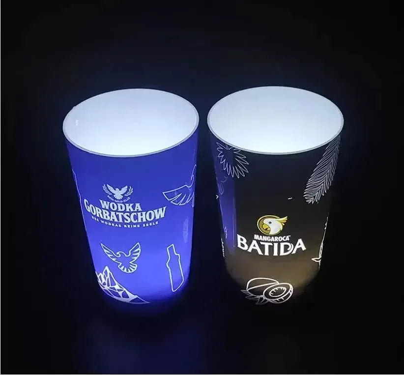 Glow & Go LED Party Cups (12 oz) - Bear Hugs