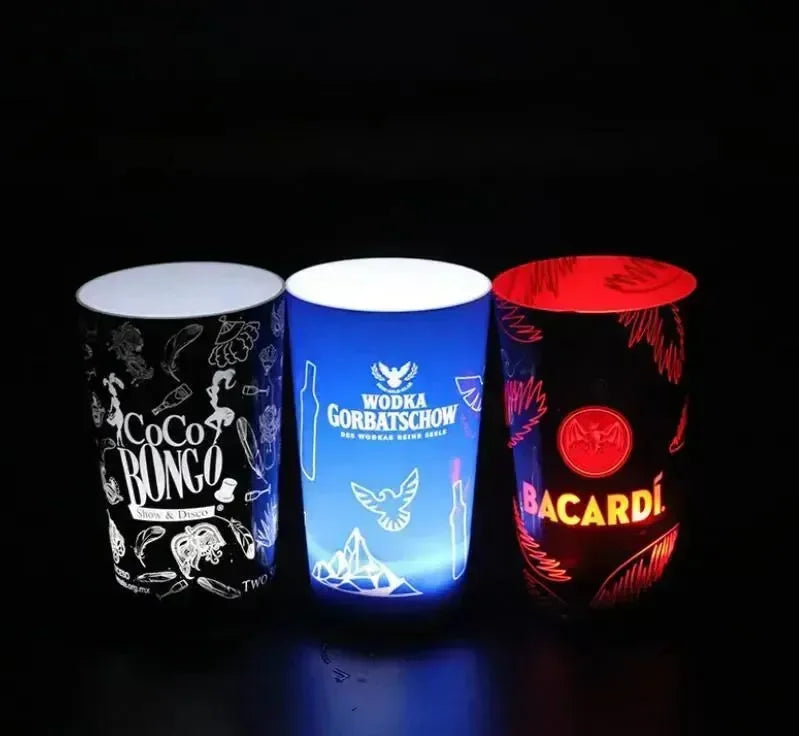 Glow & Go LED Party Cups (12 oz) - Bear Hugs