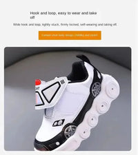 Glow & Go Luminous Cartoon Car Sneakers - Bear Hugs