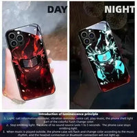 Glowing Naruto Flashing Smart LED Cover (For iPhone) - Bear Hugs