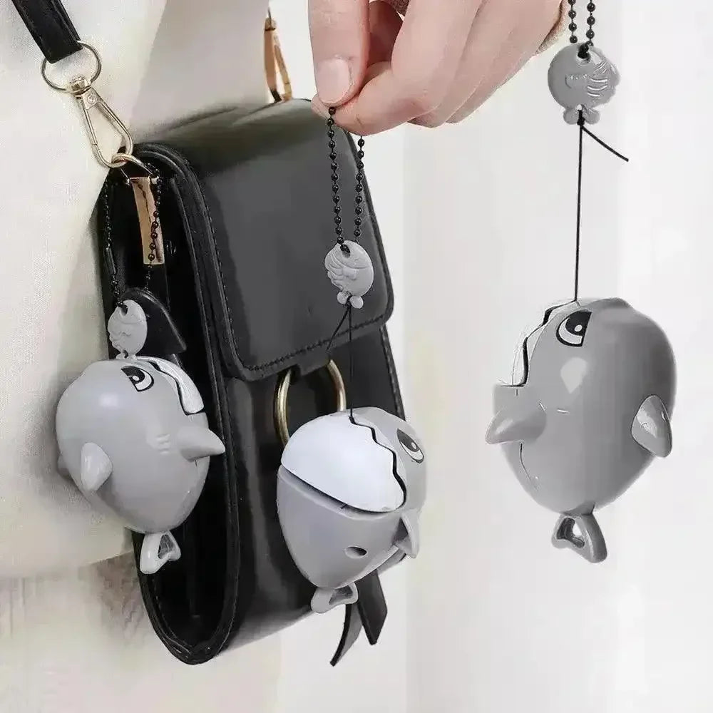 Gobbling Shark Novelty Keychain - Bear Hugs