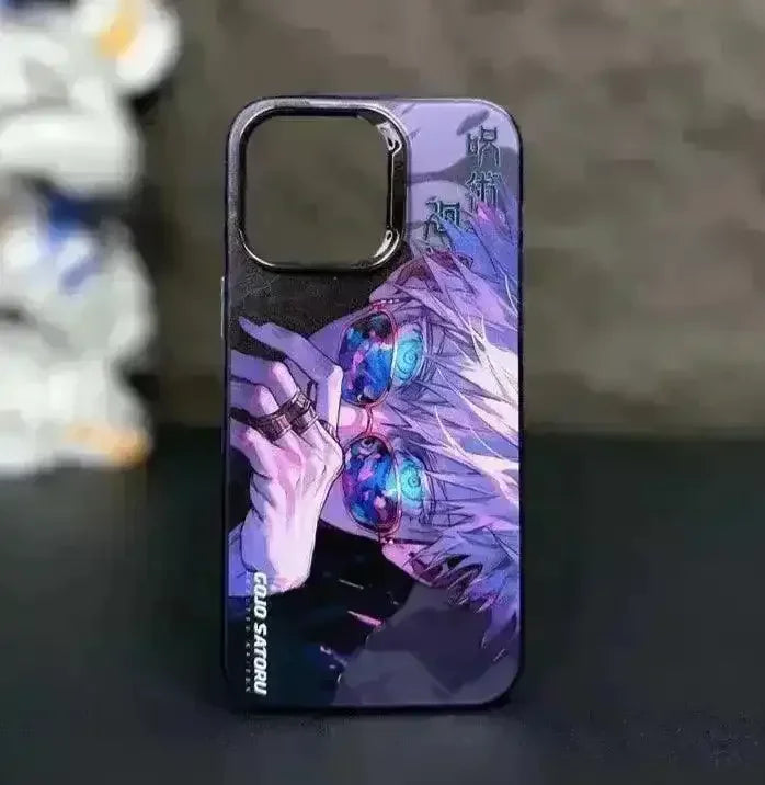 Gojo Satoru Glow Blue Eyes (For iPhone) - Bear Hugs