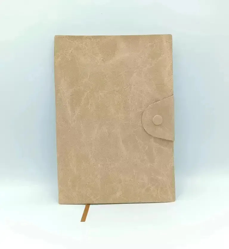 Gold Leaf A5 Button Lock Journal - Bear Hugs