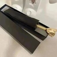 Golden Rose Luxury Tri-Fold Umbrella - Bear Hugs