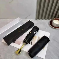 Golden Rose Luxury Tri-Fold Umbrella - Bear Hugs