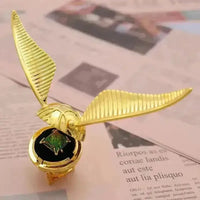Golden Snitch Proposal Ring Box - Bear Hugs