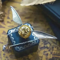 Golden Snitch Proposal Ring Box - Bear Hugs