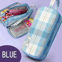 Good Luck Large Canvas Pencil Pouch - Bear Hugs