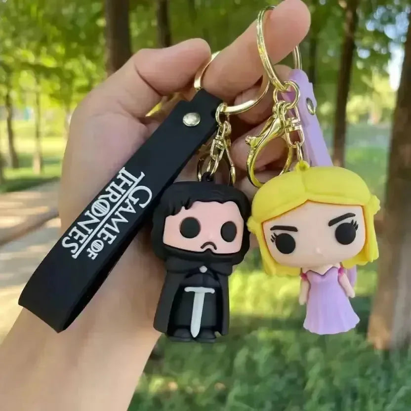 GoT Iron & Ice Figurine Keychain - Bear Hugs