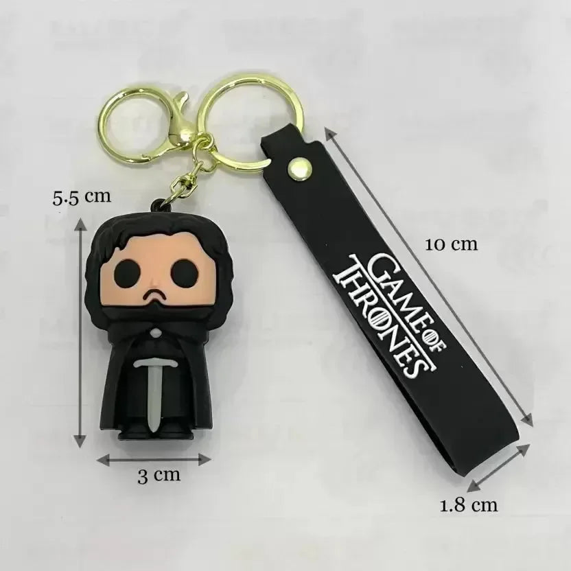GoT Iron & Ice Figurine Keychain - Bear Hugs