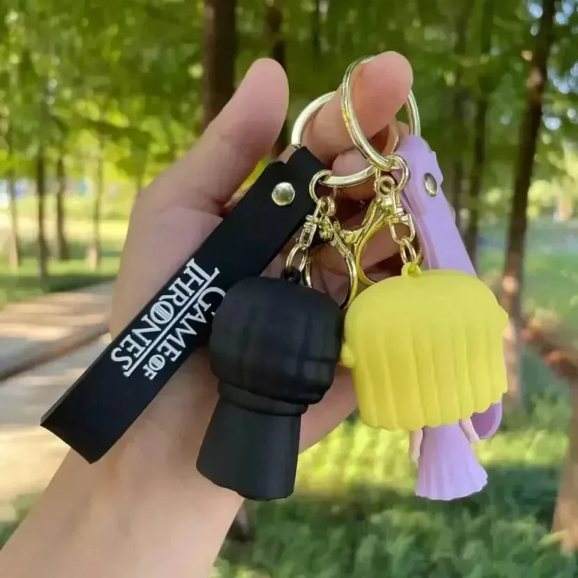 GoT Iron & Ice Figurine Keychain - Bear Hugs