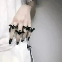 Gothic Bat Ring - Bear Hugs