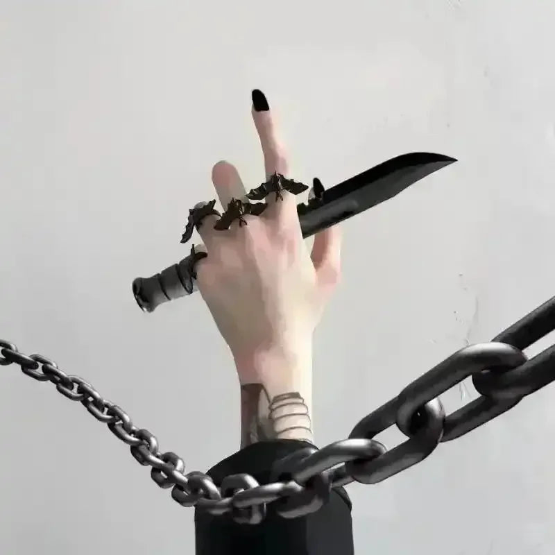 Gothic Bat Ring - Bear Hugs