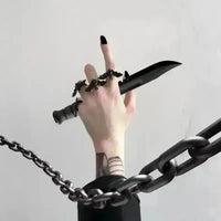 Gothic Bat Ring - Bear Hugs