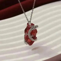 Gothic Dragon Heart Pendant - Bear Hugs