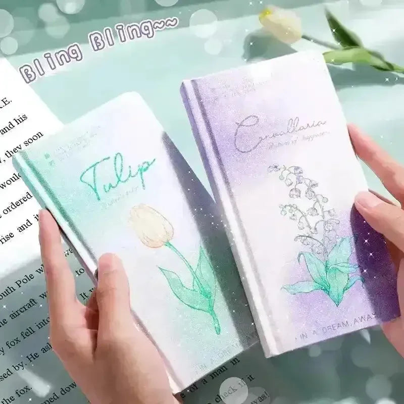 Gradient Flower Planner Notebook - Bear Hugs