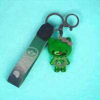 Gradient Hello Kitty 3D Keychain - Bear Hugs