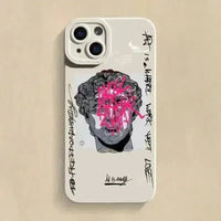 Graffiti Art Aesthetic Soft Phone Case (For iPhones) - Bear Hugs