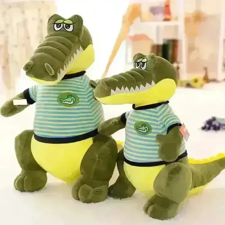 Green T-shirt Croc Plushie (70 cm) - Bear Hugs