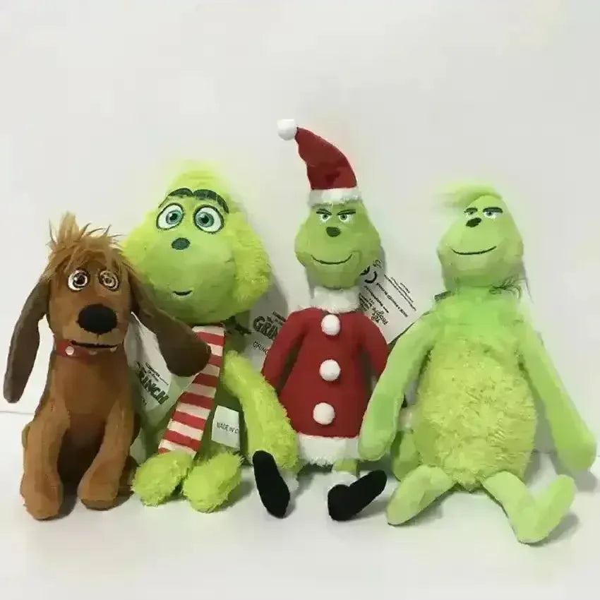 Grinch Christmas Plushies - Bear Hugs