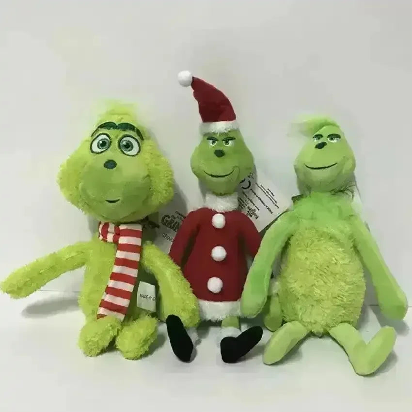 Grinch Christmas Plushies - Bear Hugs