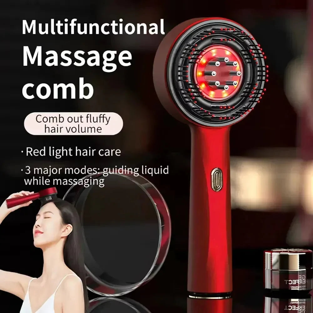 Growth Genesis Red Light Therapy Massage Comb - Bear Hugs