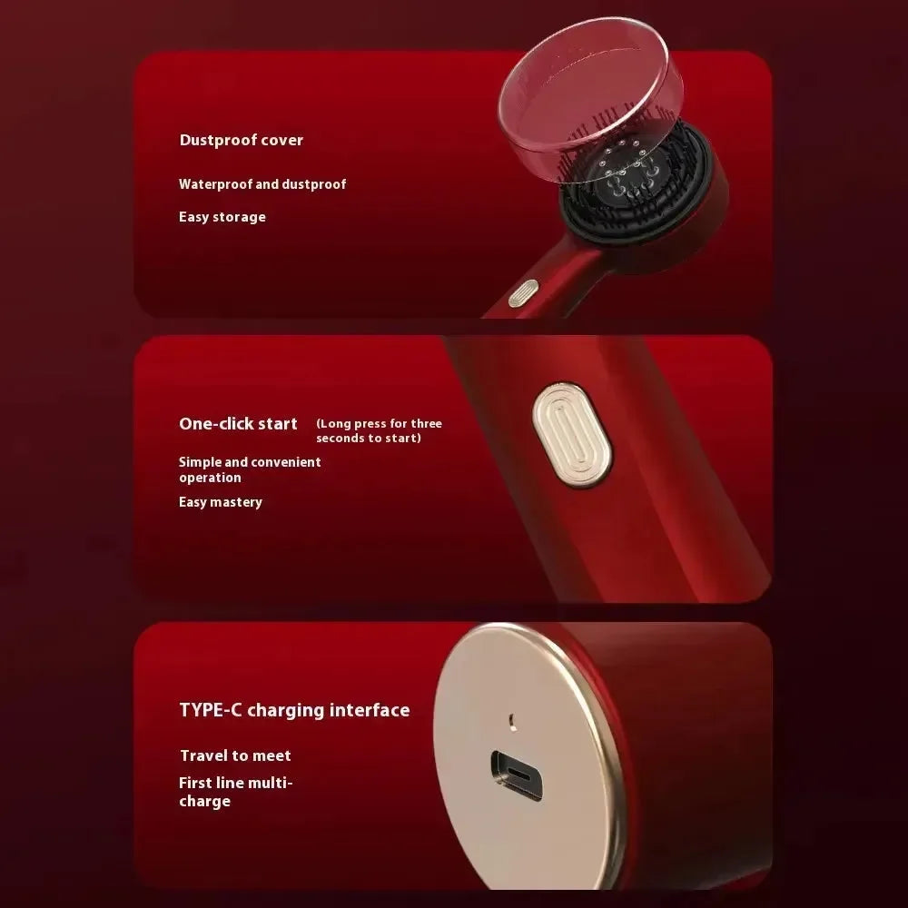 Growth Genesis Red Light Therapy Massage Comb - Bear Hugs