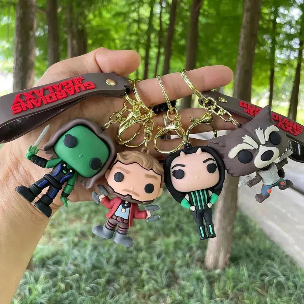 Guardians of the Galaxy Keychain - Bear Hugs