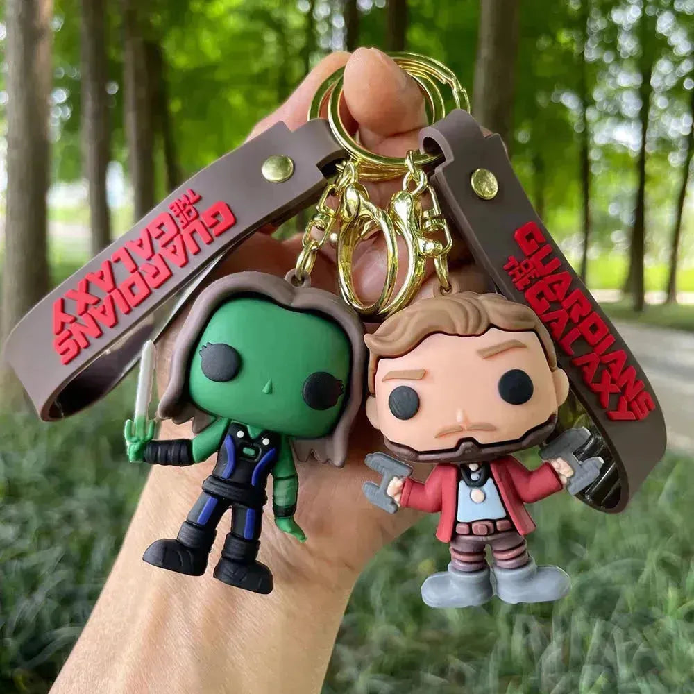 Guardians of the Galaxy Keychain - Bear Hugs