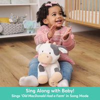 Gund Buttermilk the Cow Interactive Plushie - Bear Hugs