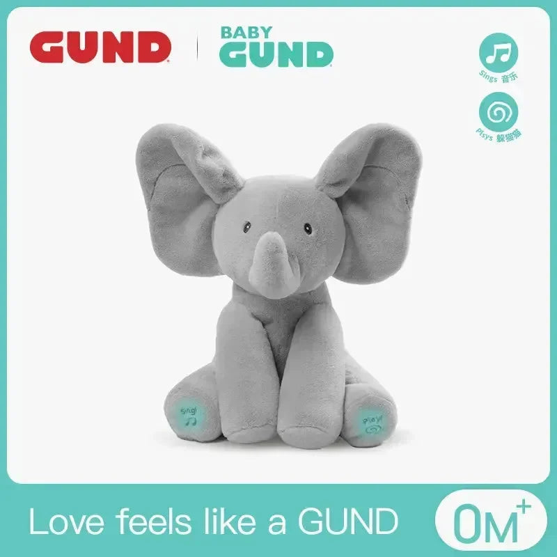 Gund Flappy The Elephant Interactive Plushie - Bear Hugs