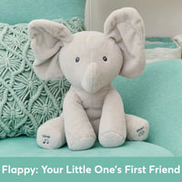 Gund Flappy The Elephant Interactive Plushie - Bear Hugs