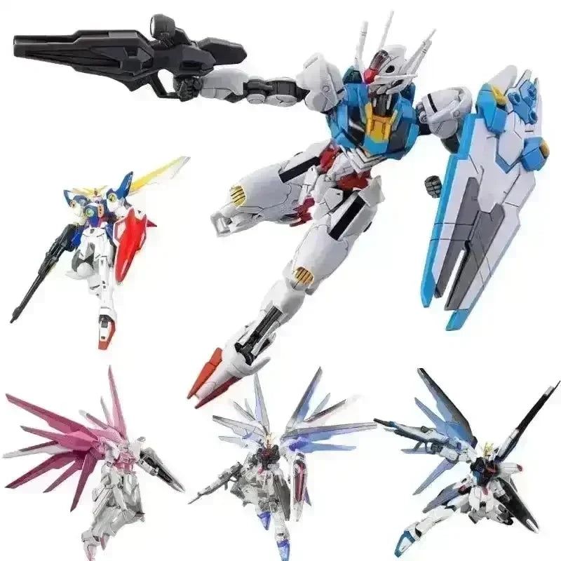 Gundam Assembled HG 1/144 Mobile Suit Movable Figurine - Bear Hugs
